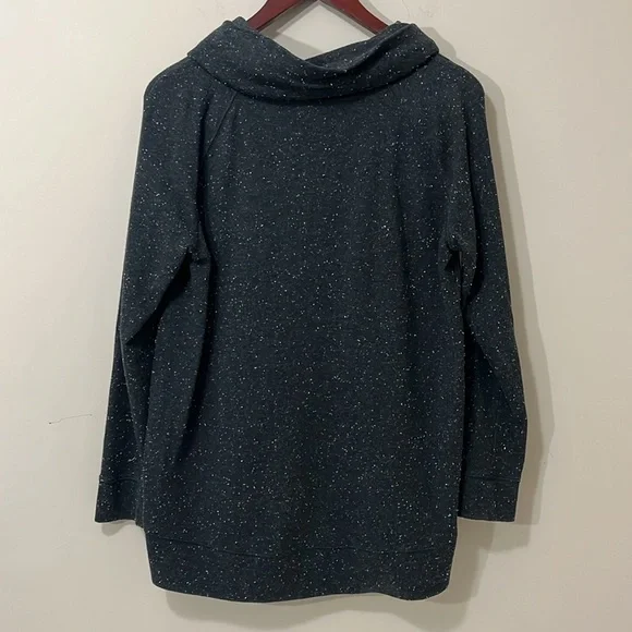 Lou & Grey Women’s Long Sleeve Cowl Neck Shirt Size Medium - Picture 4 of 8